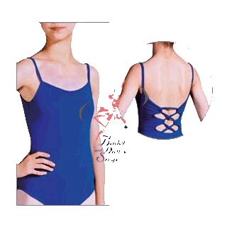 D007-9 Single Strap “Web” Style Camisole Leotard by Ting